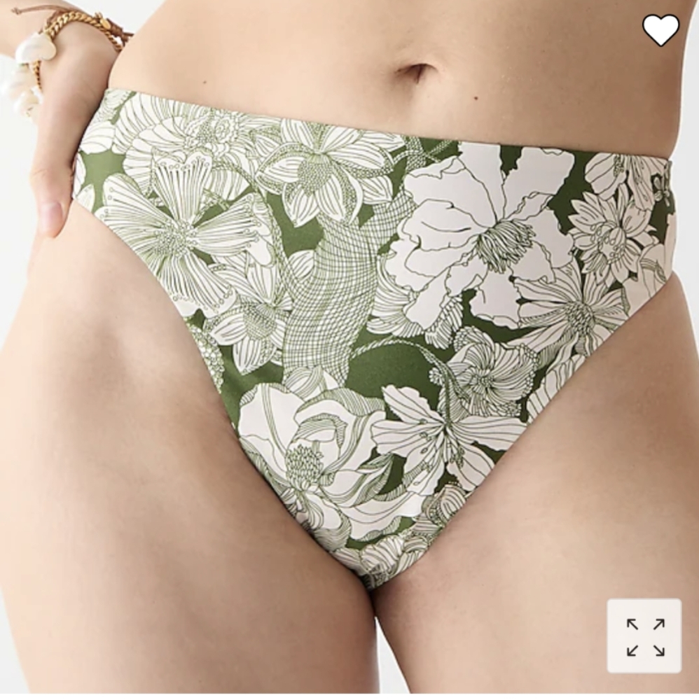 J CREW bikini bottoms Liberty of London NWT